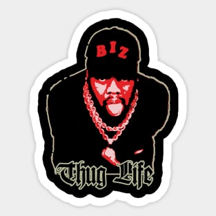 Biz Markie Thug Life Sticker